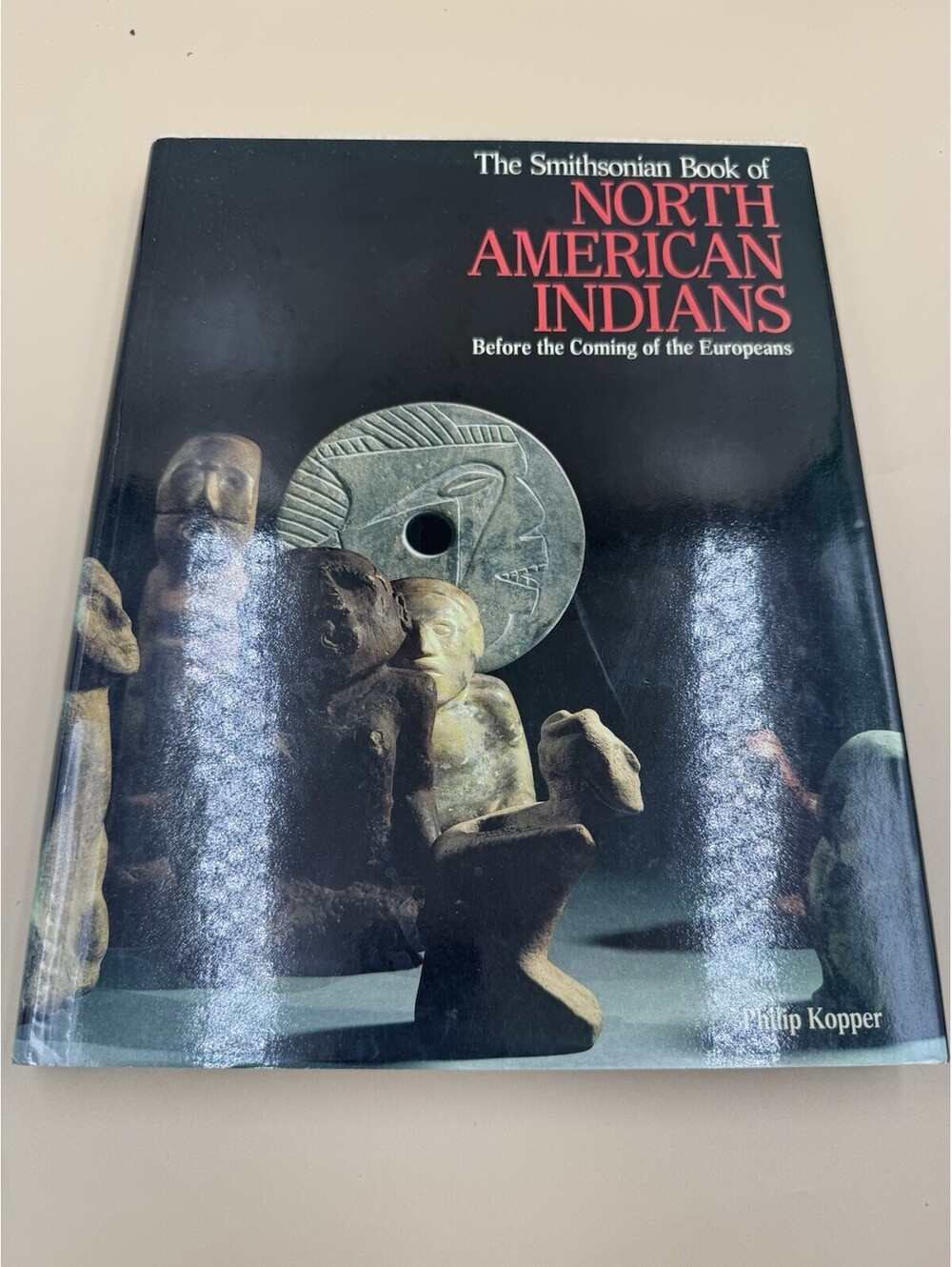 Smithsonian Book of North American Indians Kopper Hard Cover with Dust Jacket VG